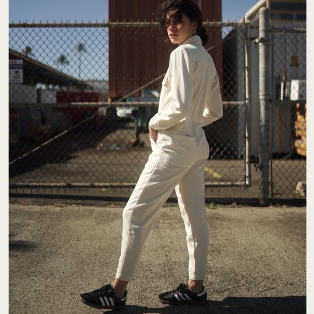 Ozma of California Long Sleeve Painter’s Jumpsuit